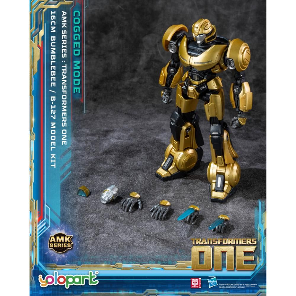 Figurina Transformers One, Cogged Mode, Bumblebee B-127, 16 cm
