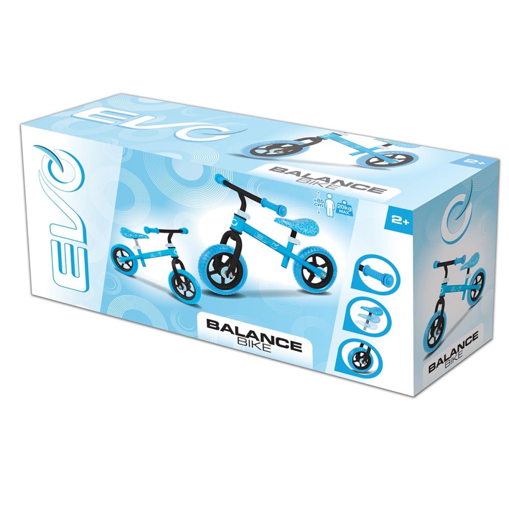 nori-bicycle　904545 Bicicleta fara pedale, pentru echilibru, Evo, Albastru | Noriel