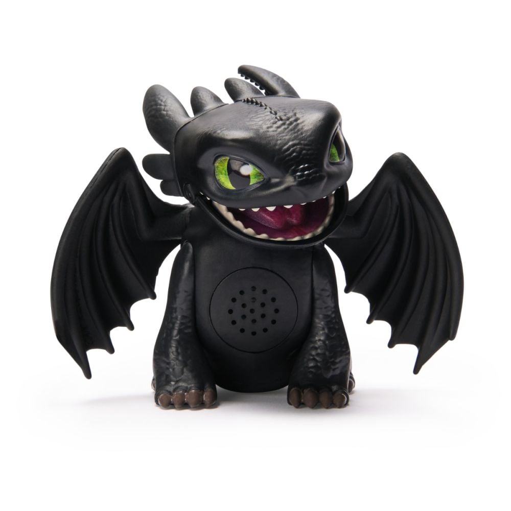 Figurina cu efecte sonore, DreamWorks Dragons, Roaring Minis, Toothless, 20151465