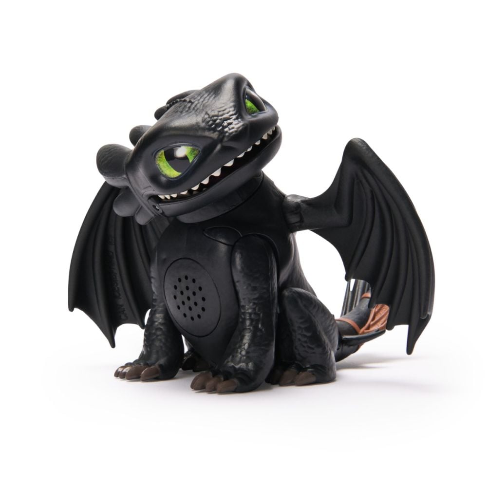 Figurina cu efecte sonore, DreamWorks Dragons, Roaring Minis, Toothless, 20151465