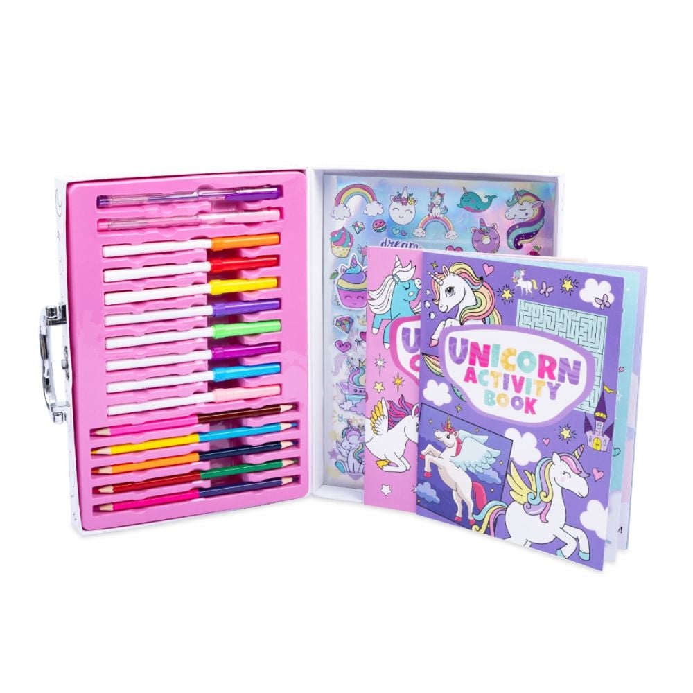 Set de colorat in trusa, Project Craft, Unicorn