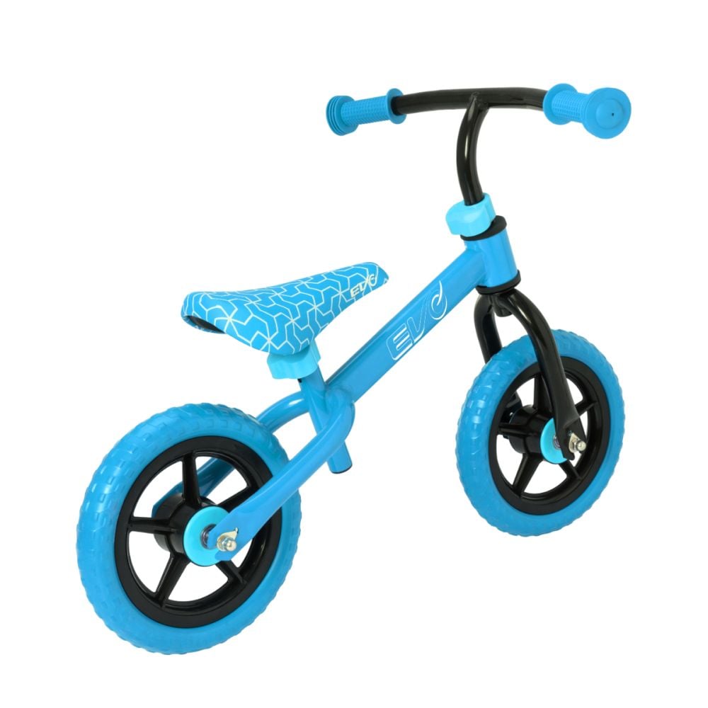 Bicicleta fara pedale, Evo, Balance Bike, 10 inch, Albastru