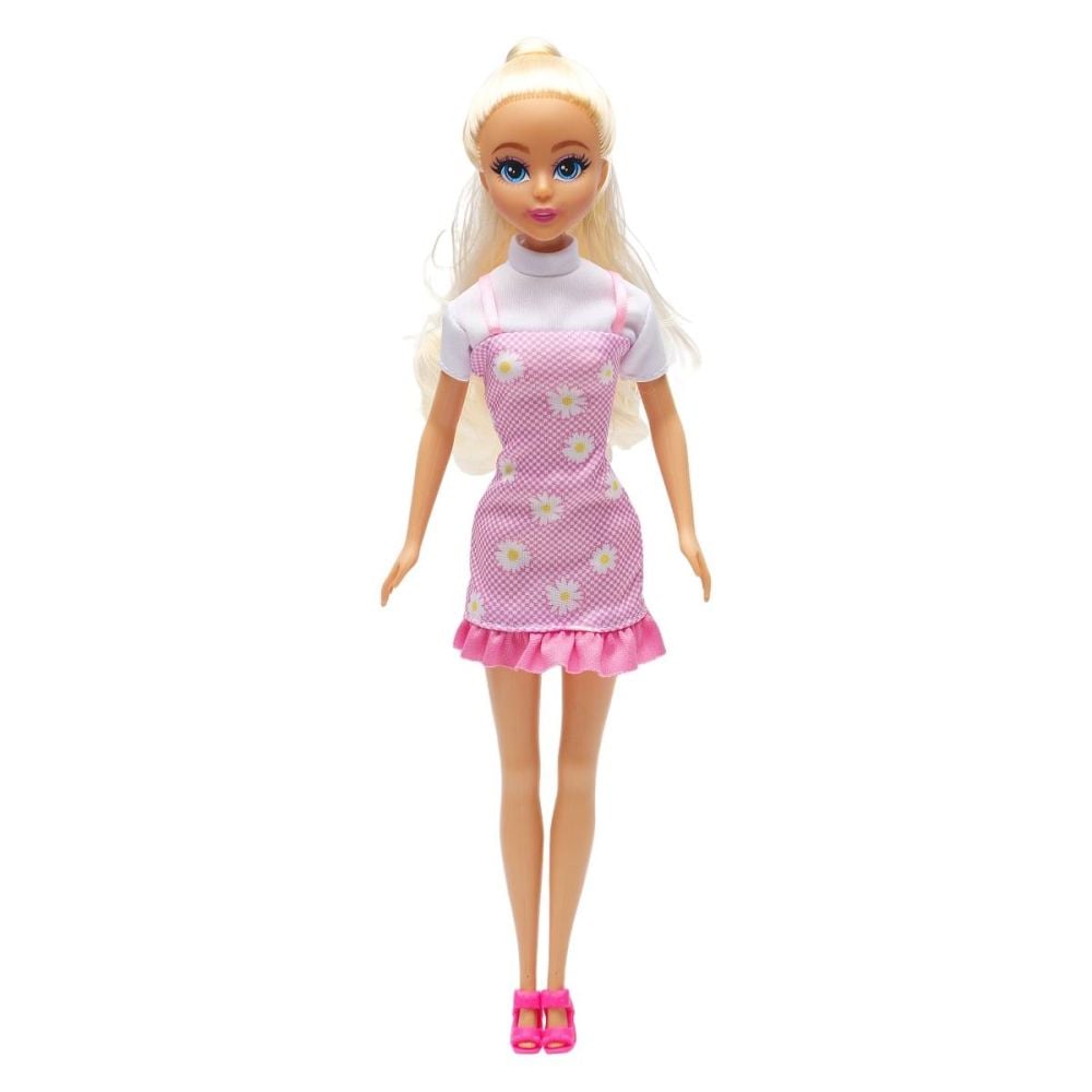 Papusa fashion cu par blond, Dreameez, 33 cm