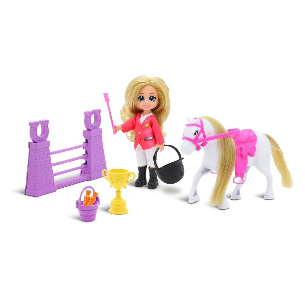 Papusa cu accesorii pentru calarie, Dreameez, Show Jumper