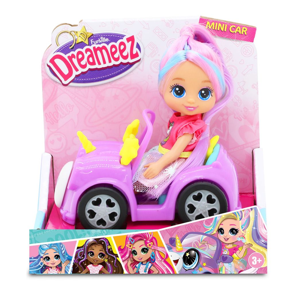 Papusa cu masina, Dreameez, Mini Car