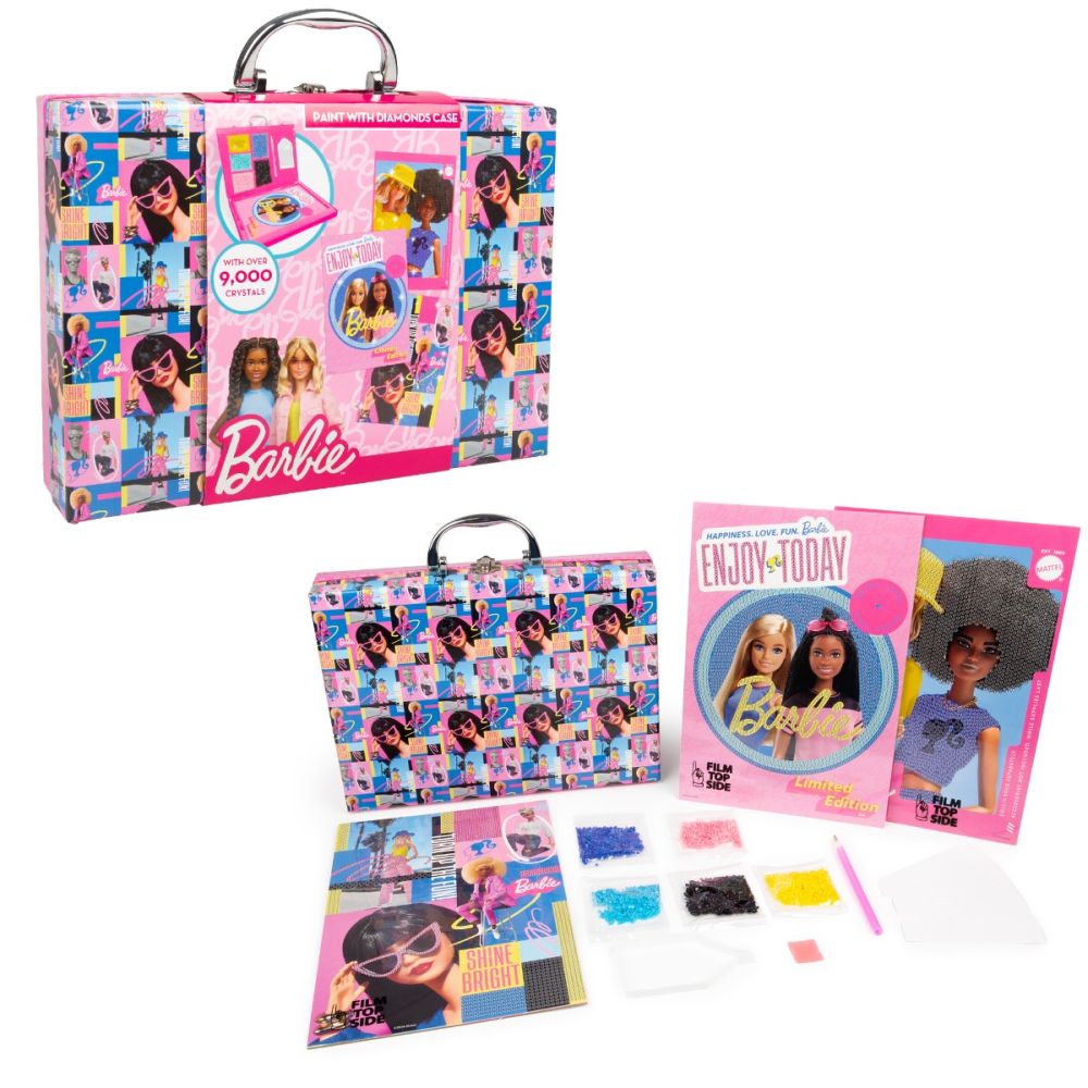 Set creativ, Barbie, Picteaza cu diamante