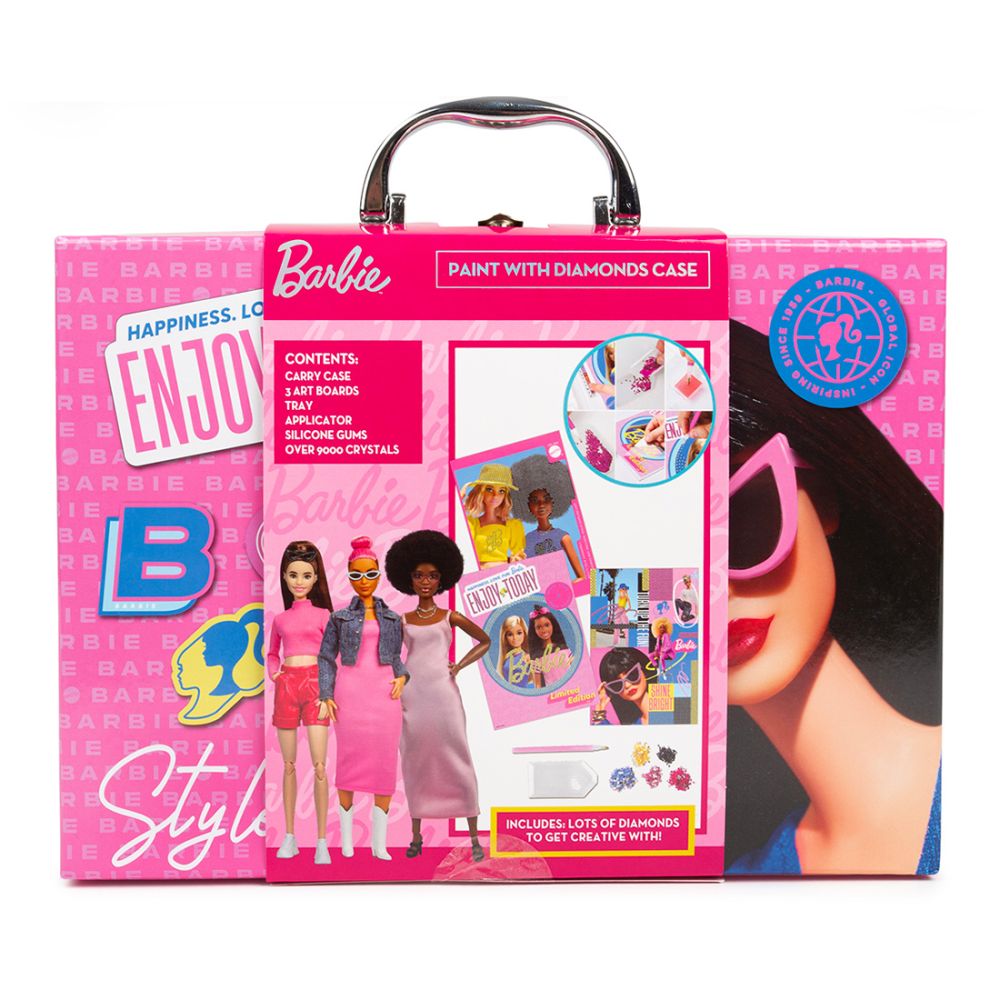Set creativ, Barbie, Picteaza cu diamante
