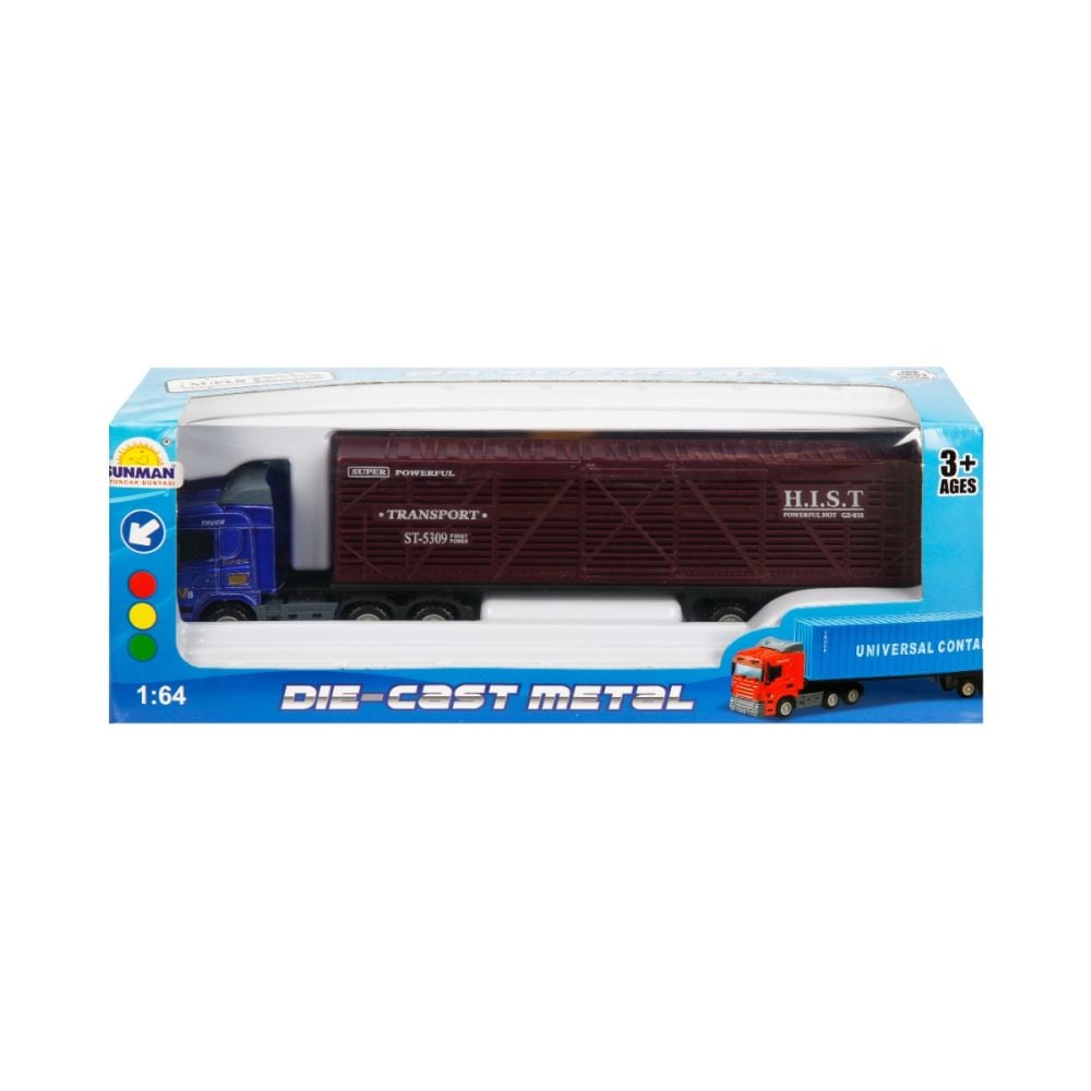 Transportator Die-Cast Truck Metal, Sunman, 1:64, 22 cm