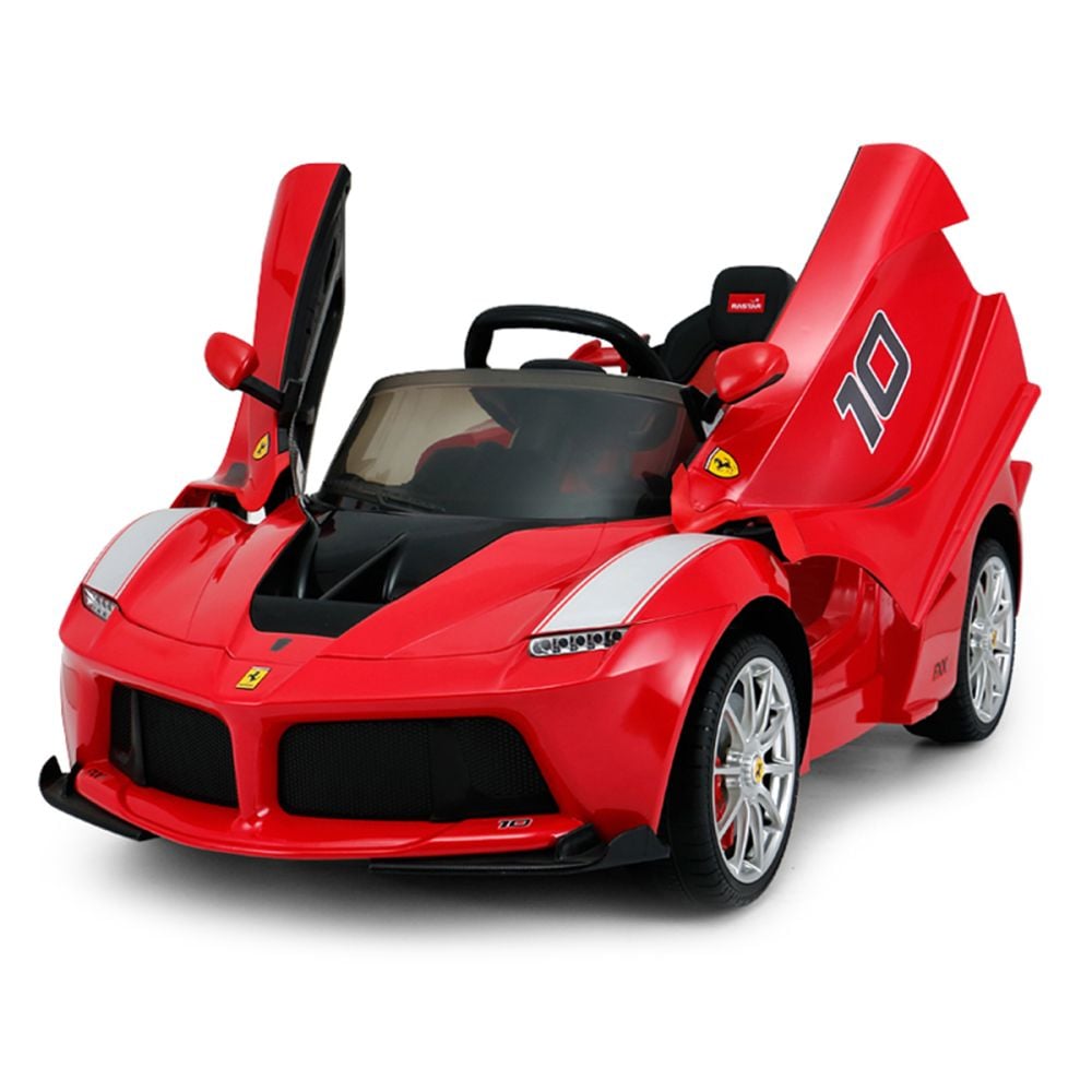Masinuta electrica Rastar, Ferrari Scuderia, 12 V, Rosu