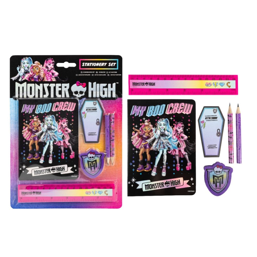 Set rechizite, Monster High, My Bod Crew