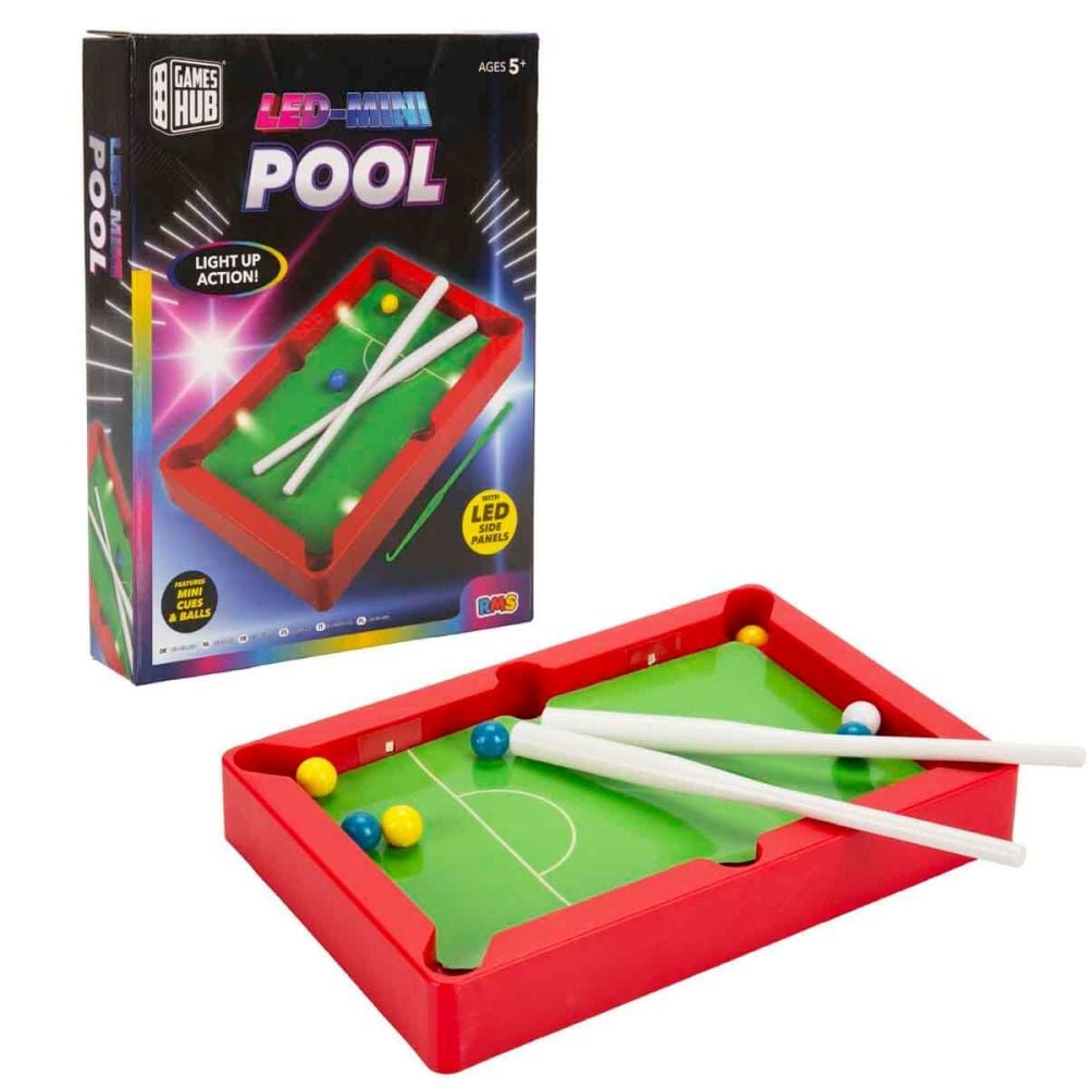 Joc de masa cu lumini LED, Games Hub, Biliard