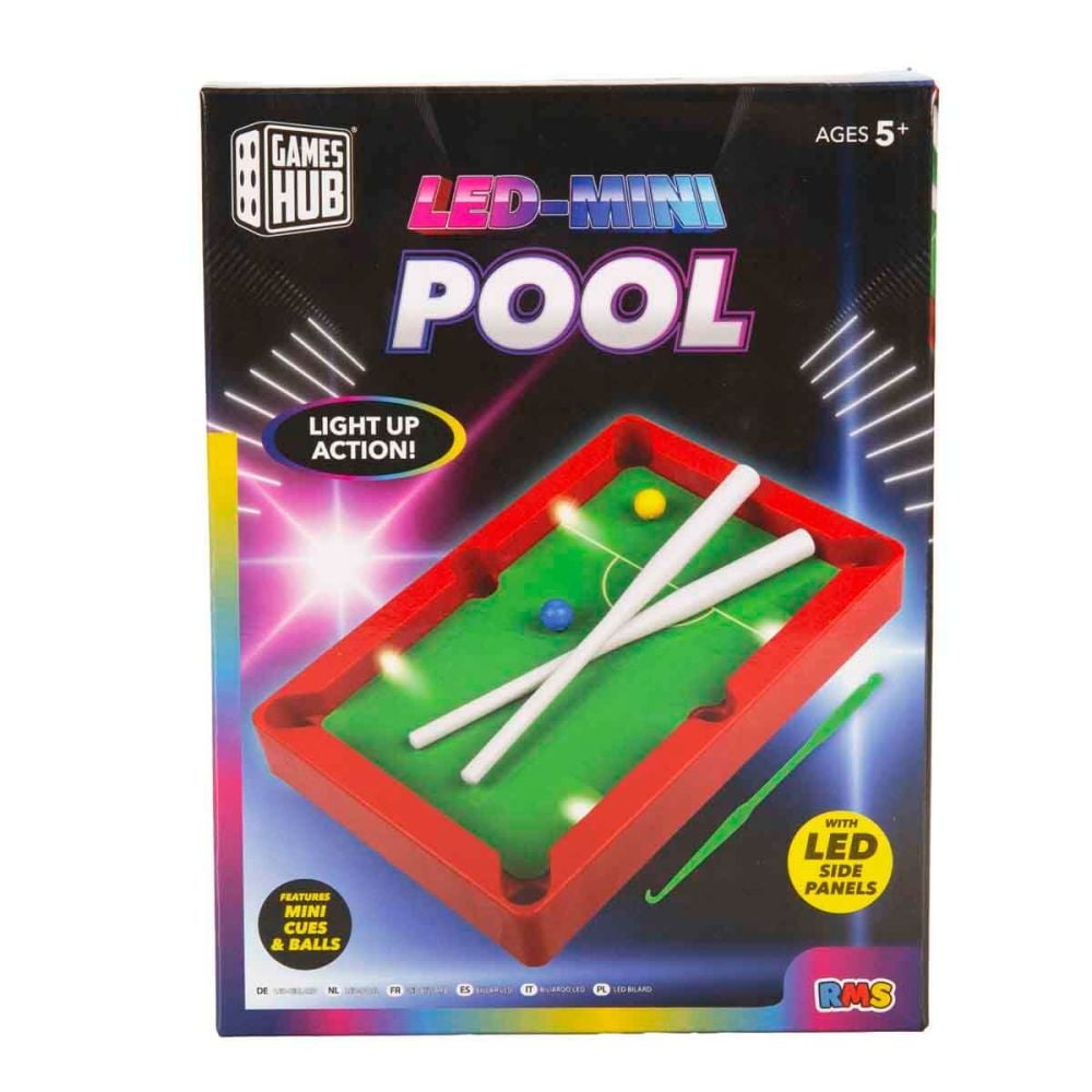 Joc de masa cu lumini LED, Games Hub, Biliard