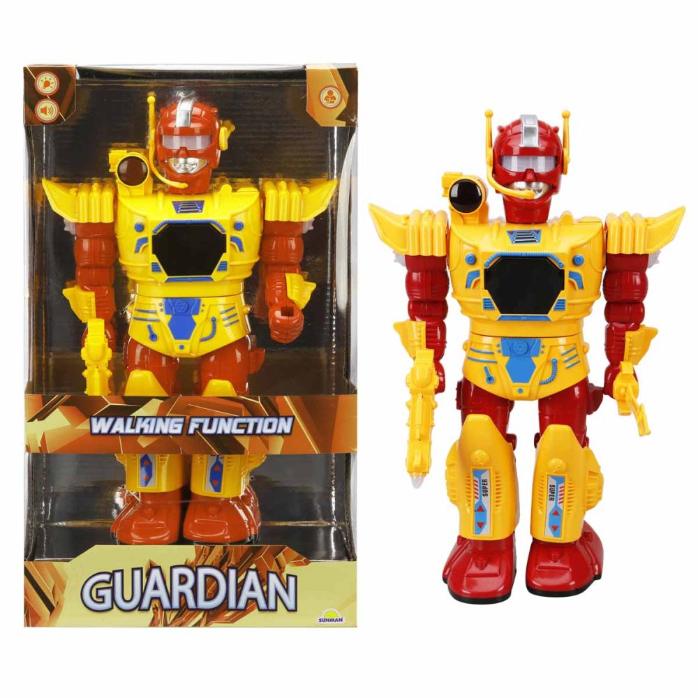 Robot cu sunete si lumini, Guardian, 32 cm