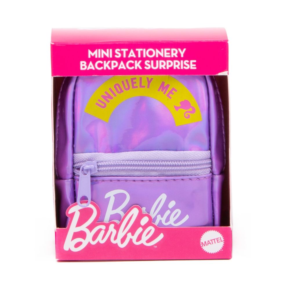 Mini rucsac cu accesorii surpriza, Barbie
