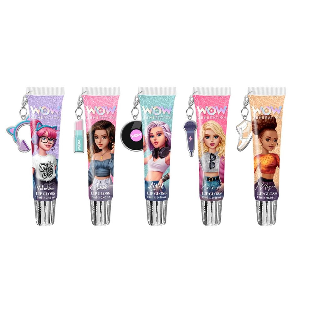 Luciu de buze cu talisman, Wow Generation, 13 ml