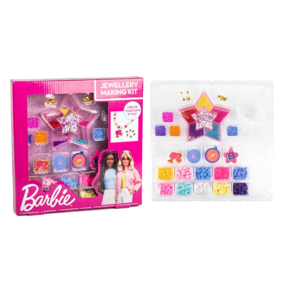 Set de creat bratari colorate, Barbie Jewellery Making