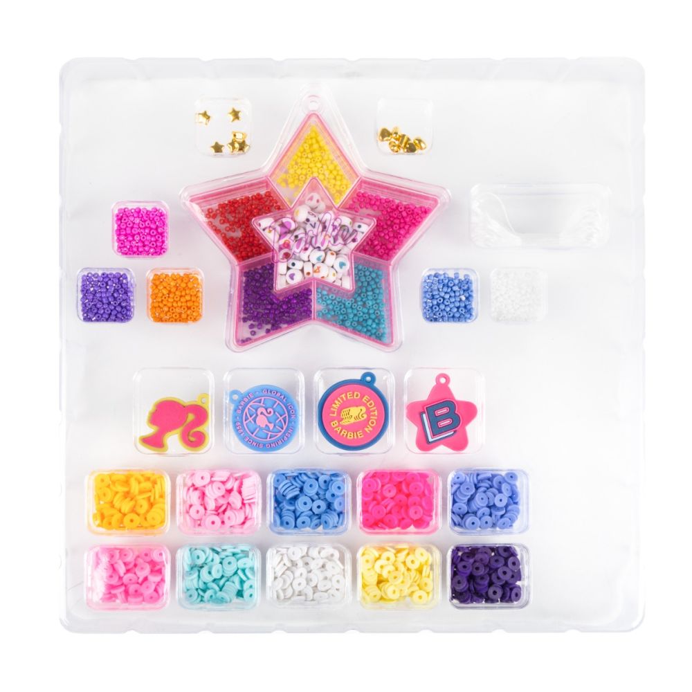 Set de creat bratari colorate, Barbie Jewellery Making