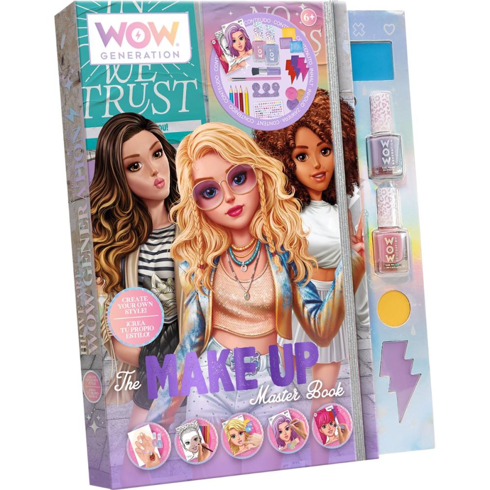 Set de makeup si unghii, Wow Generation, Master Book