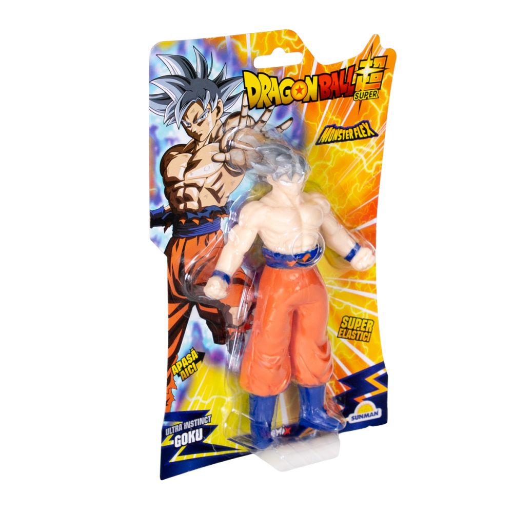 Figurina Monster Flex Dragon Ball Z, Super flexibil, Ultra Instinct Goku