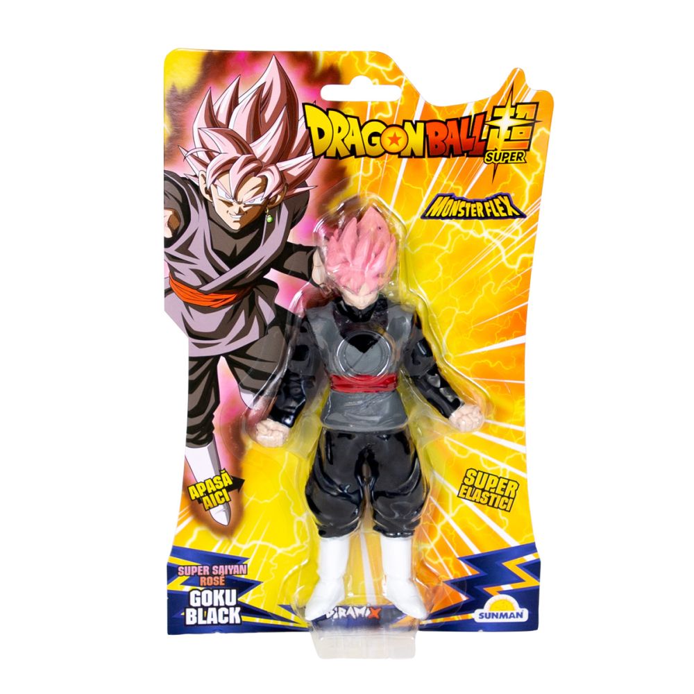 Figurina Monster Flex Dragon Ball Z, Super flexibil, Super Sayan Rose Goku