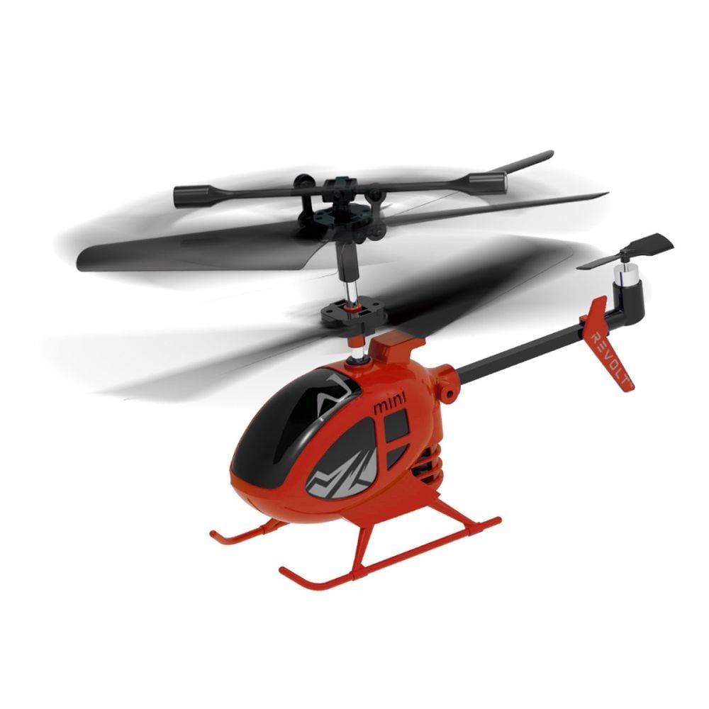 Mini elicopter cu telecomanda, Revolt, S100, Rosu