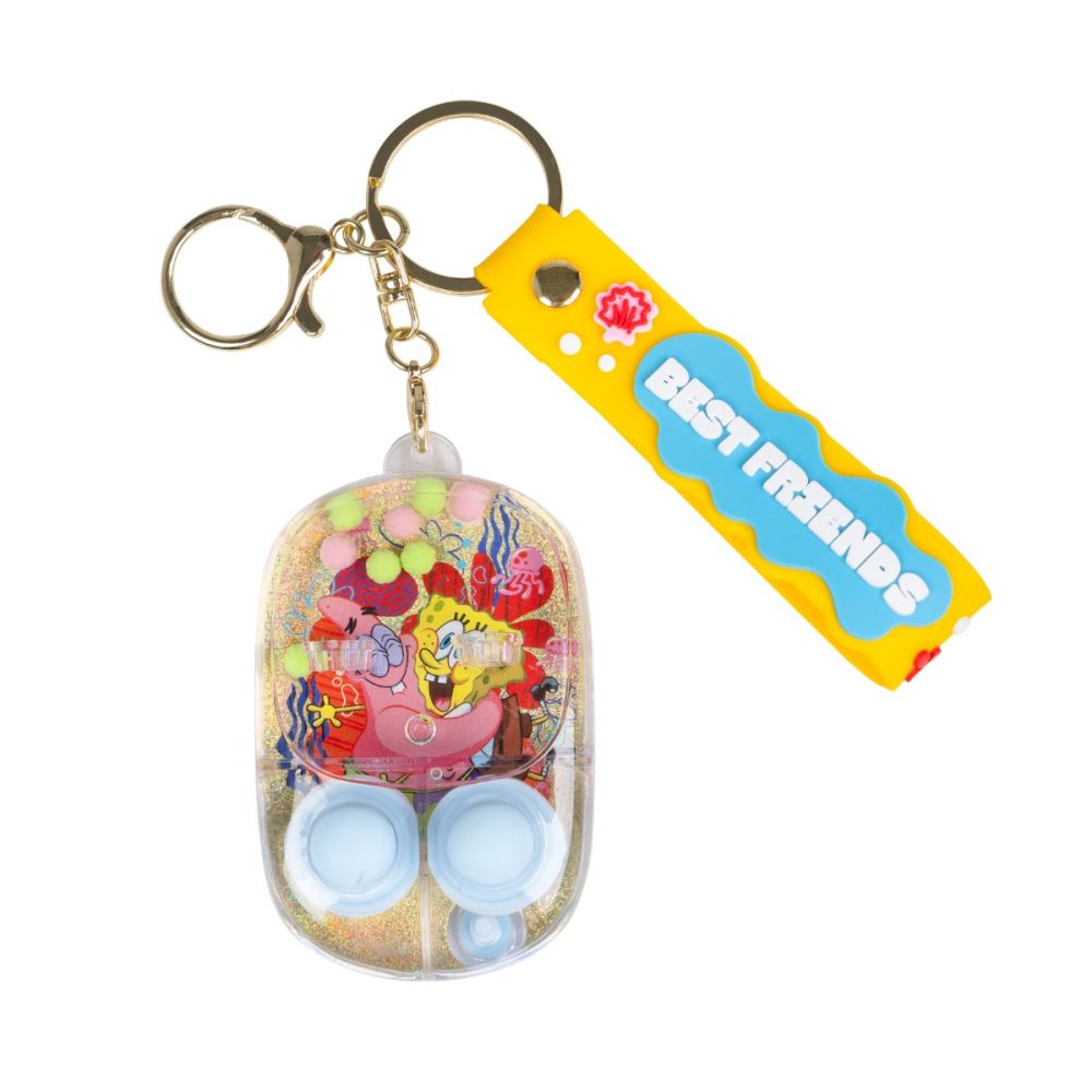 Breloc cu joc, Sponge Bob, SquarePants Fidget