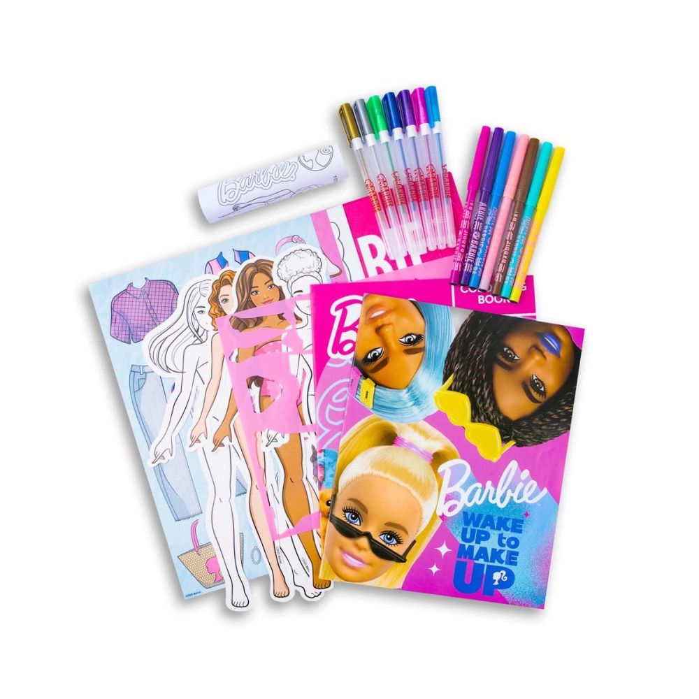 Set pentru desen, Barbie Fashion Art Studio
