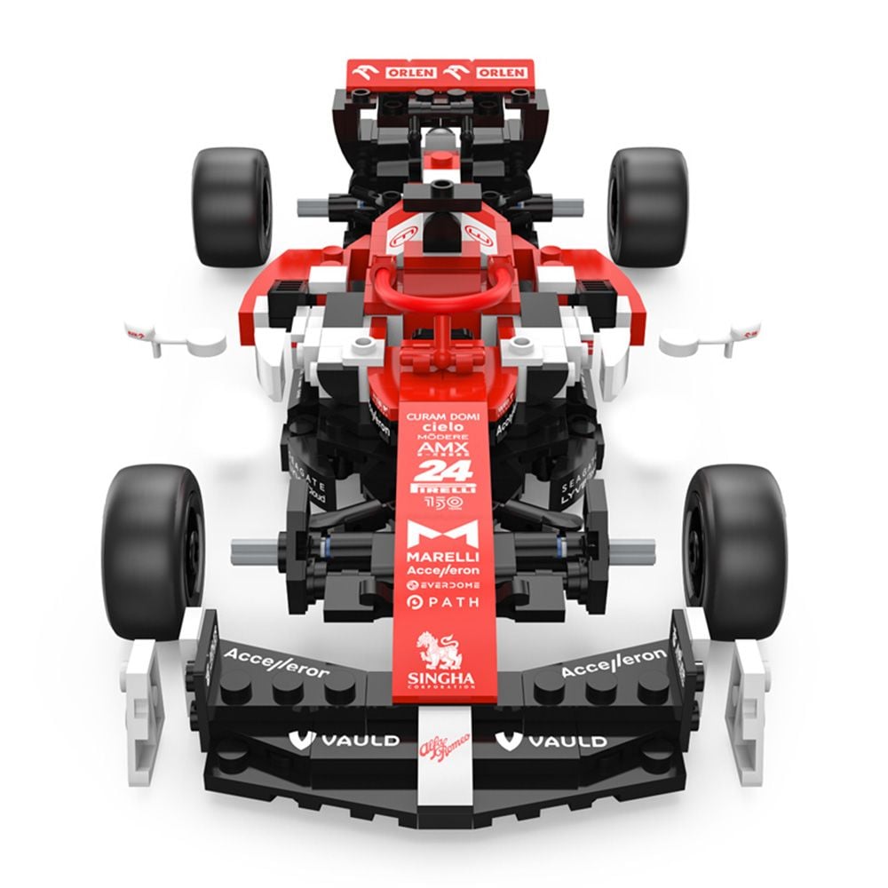 Set constructie masinuta, Rastar, Alfa Romeo, F1 C42, 1:24, 340 piese