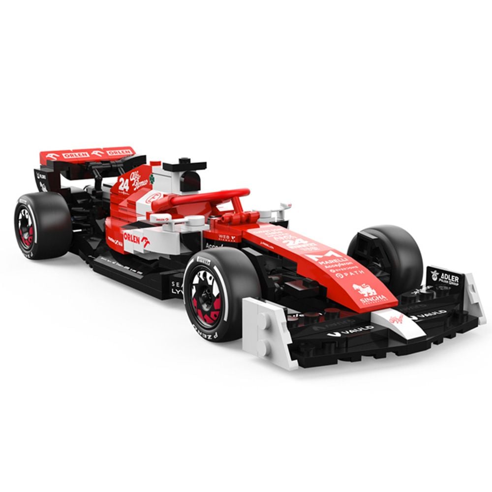 Set constructie masinuta, Rastar, Alfa Romeo, F1 C42, 1:24, 340 piese