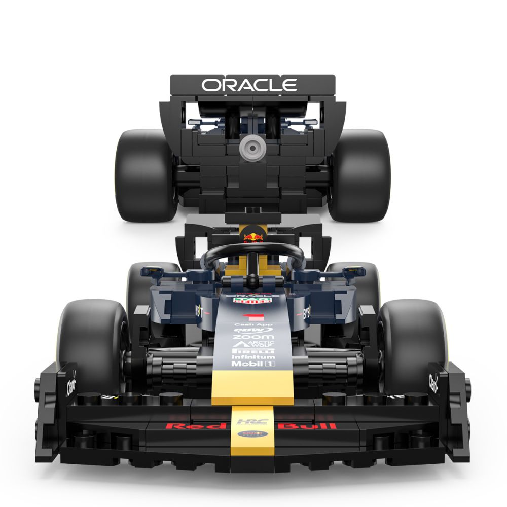 Set constructie masinuta, Rastar, Oracle Red Bull RB19, 1:24, 333 piese