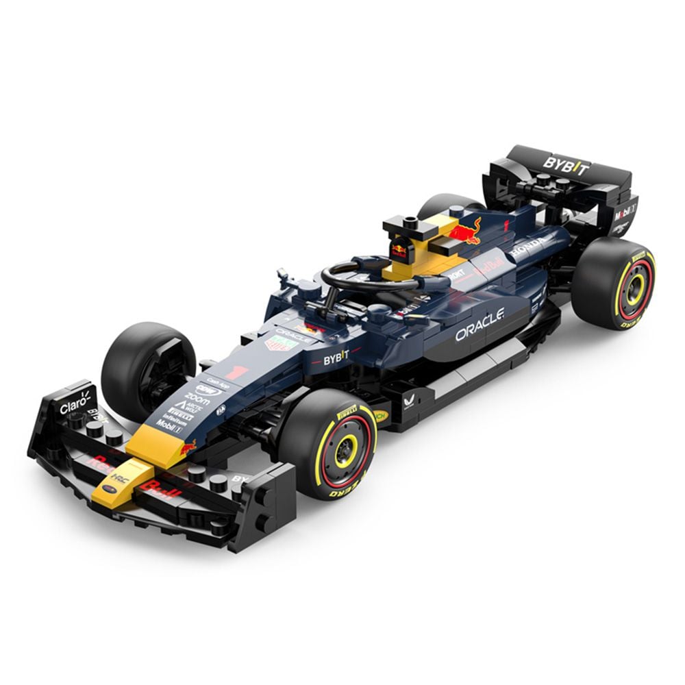 Set constructie masinuta, Rastar, Oracle Red Bull RB19, 1:24, 333 piese