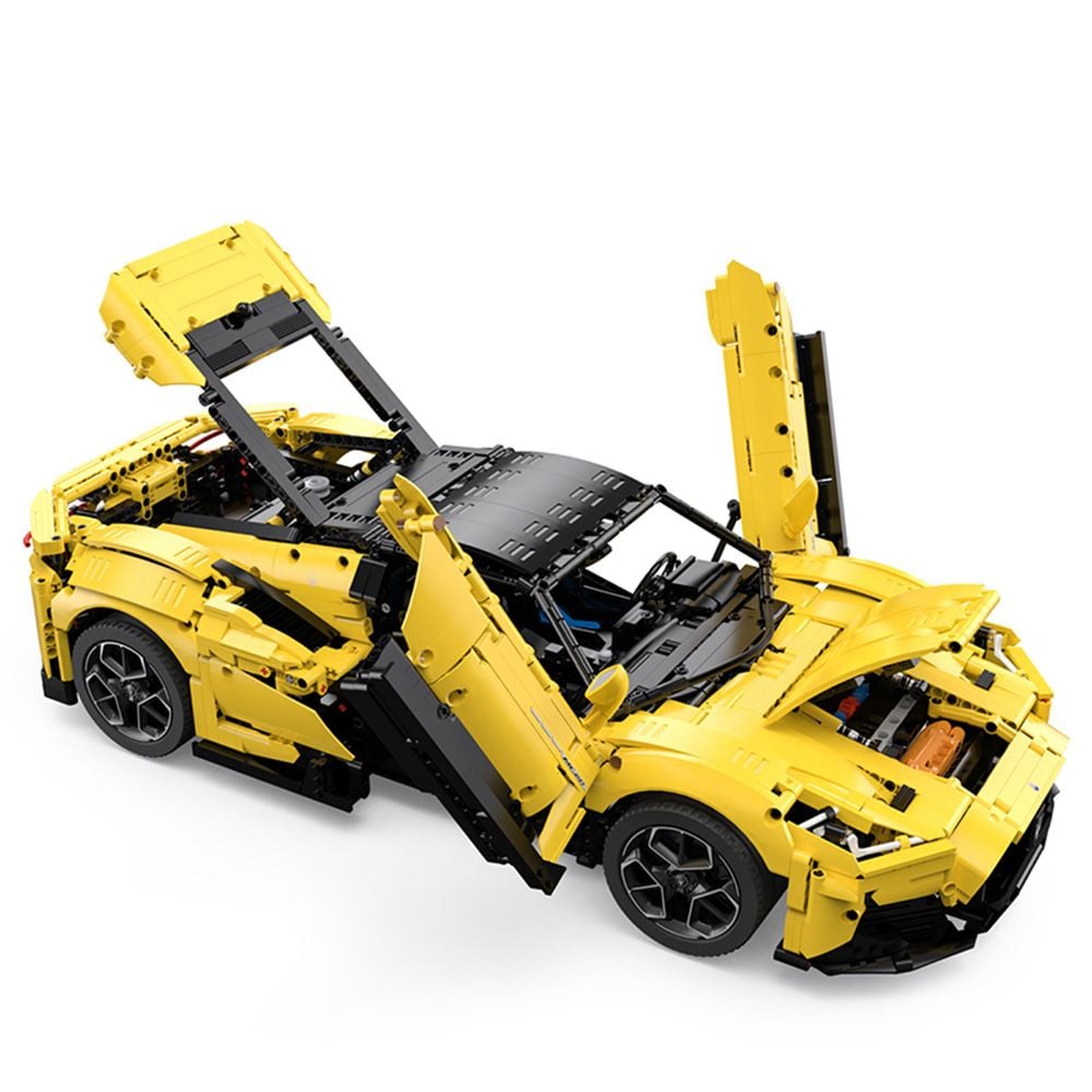 Set constructie masinuta cu telecomanda, Rastar, Maserati Mc20, 1:8, 3466 piese