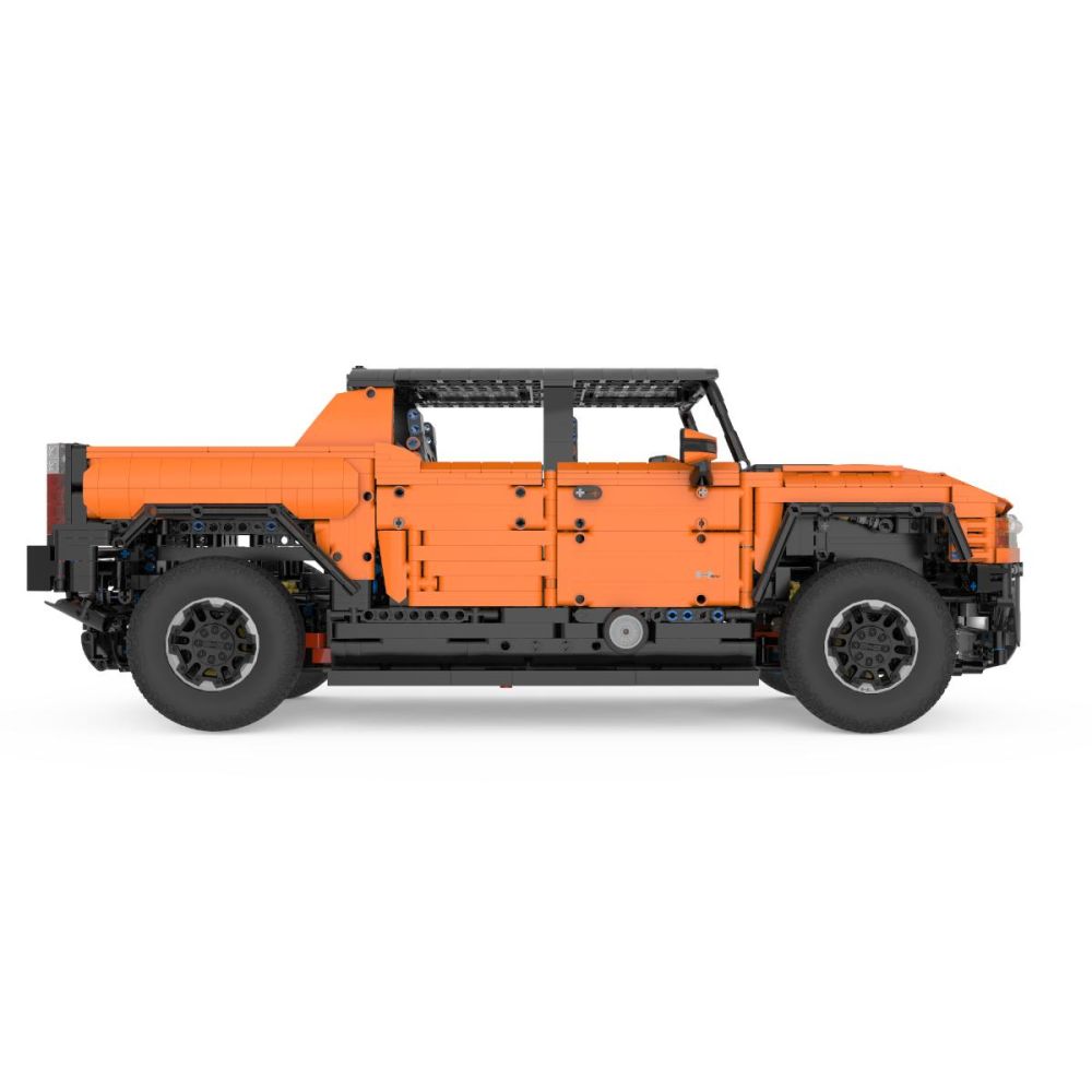 Set constructie masinuta cu telecomanda, Rastar, Hummer Ev, 1:10, 3851 piese