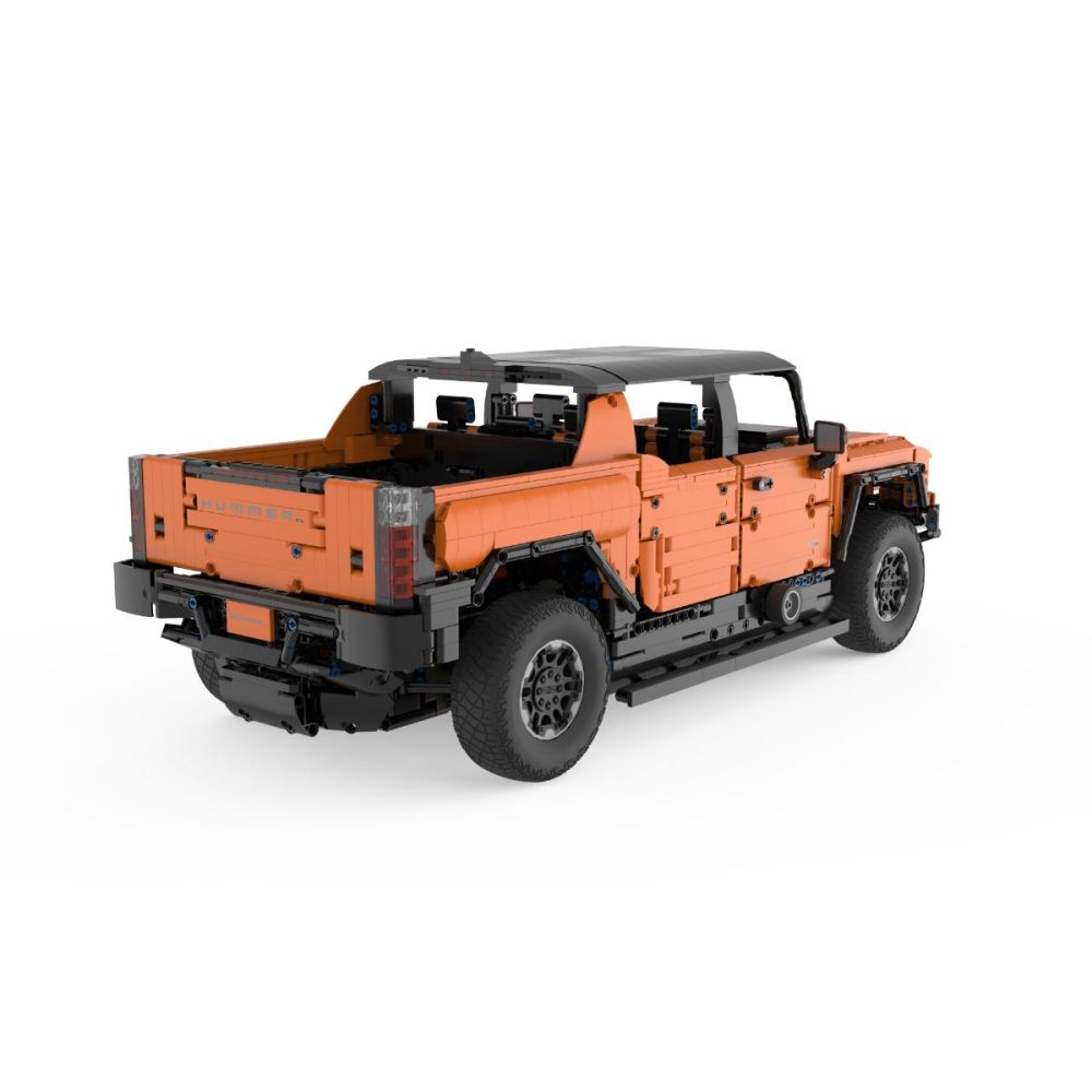 Set constructie masinuta cu telecomanda, Rastar, Hummer Ev, 1:10, 3851 piese