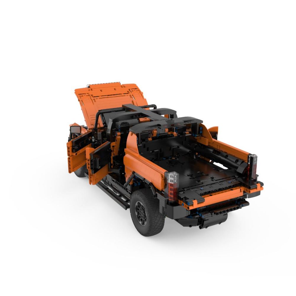 Set constructie masinuta cu telecomanda, Rastar, Hummer Ev, 1:10, 3851 piese