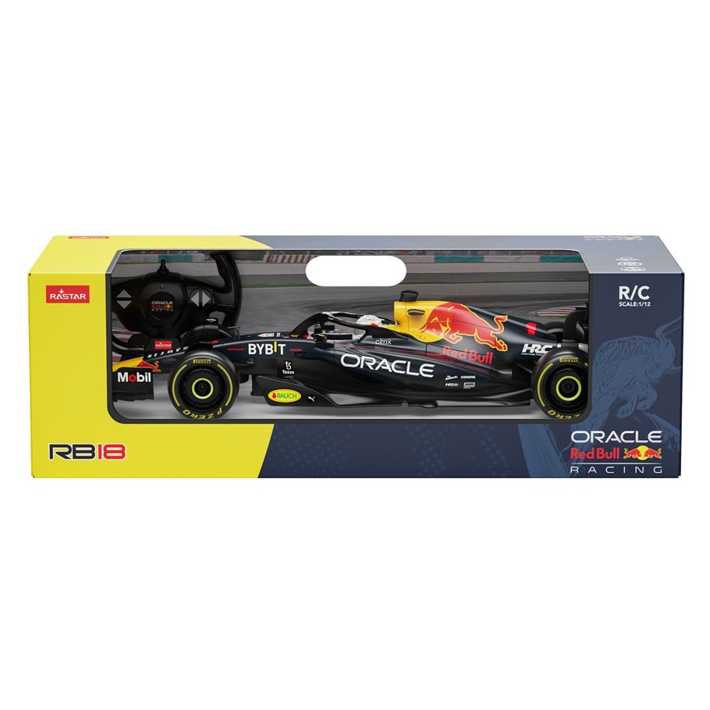 Masinuta cu telecomanda, Rastar, Oracle Red Bull Racing, 1:12, Negru
