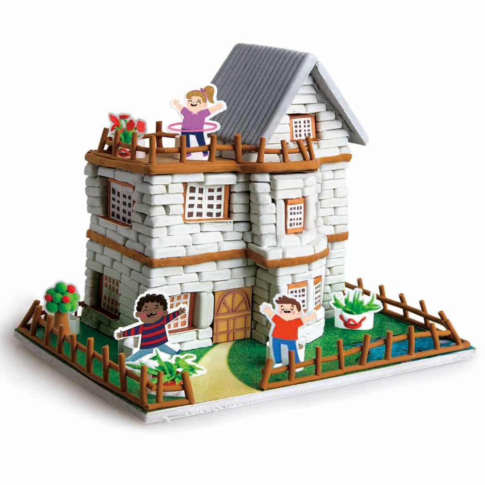 Set de creatie, Paulinda, Magic Ciment, Construieste-ti casa visurilor