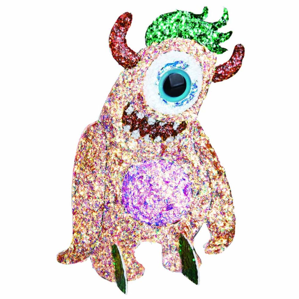 Set de creatie cu sclipici Paulinda, Magic Glitter 2 in 1, 3D Fun