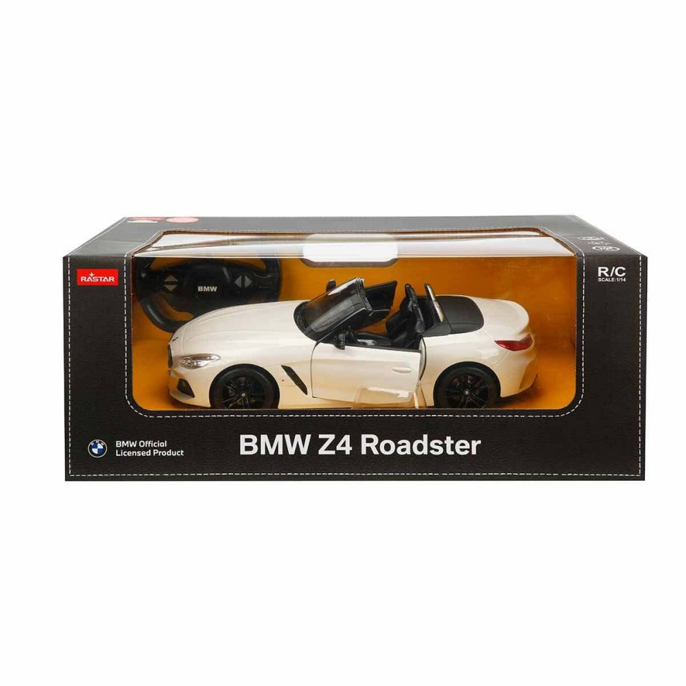 Masina cu telecomanda, Rastar, BMW Z4 Roadster 1:14, Alb