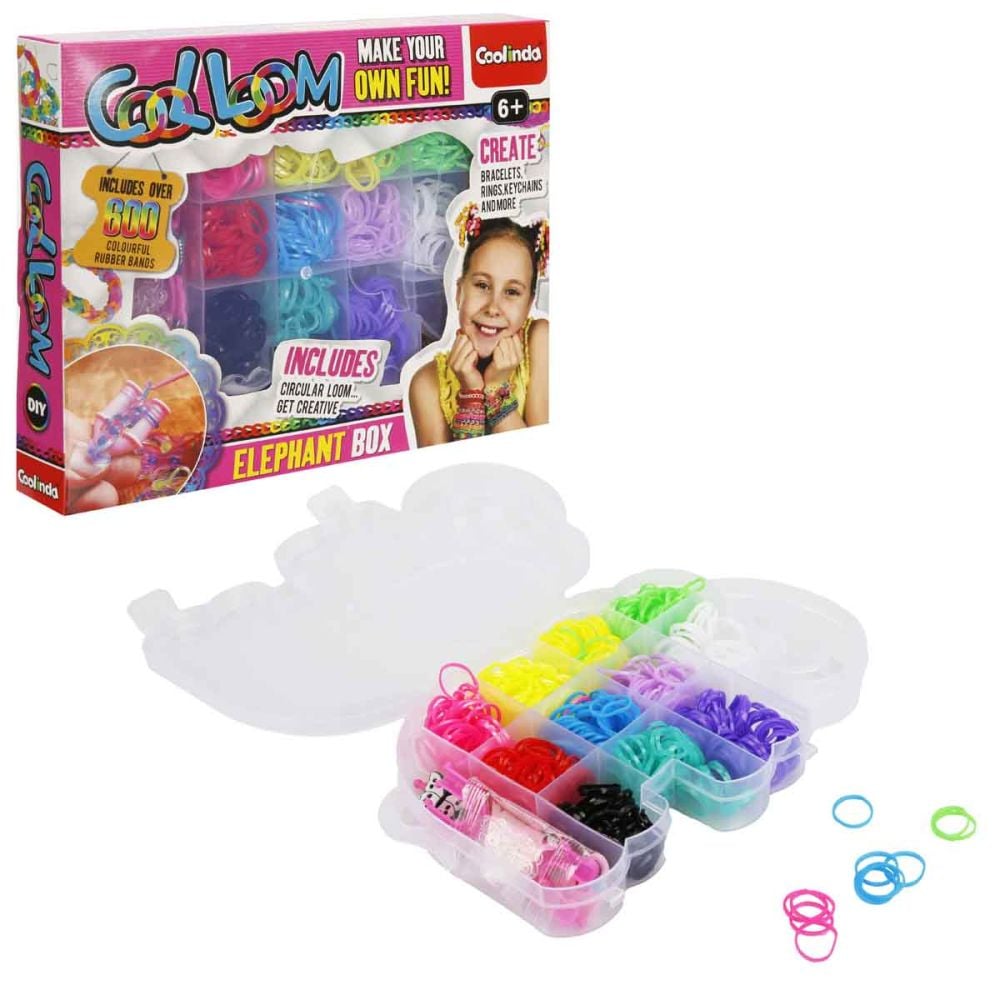 Set de creatie, Paulinda, Cool Loom, Elephant Box