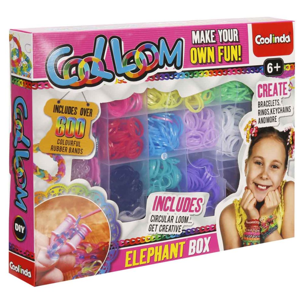Set de creatie, Paulinda, Cool Loom, Elephant Box