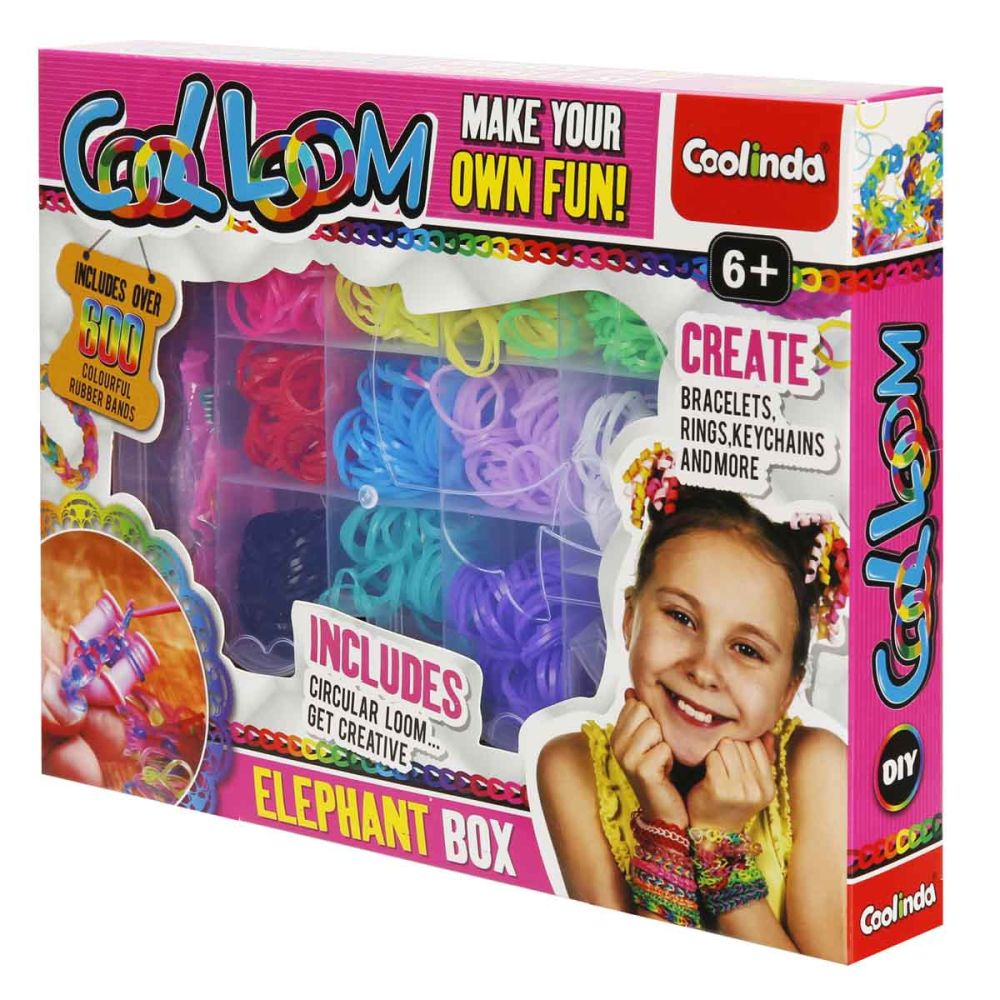 Set de creatie, Paulinda, Cool Loom, Elephant Box