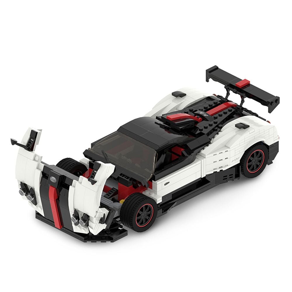 Set constructie masinuta, Rastar, Pagani Zonda Cinque, 1:16, 1024 piese