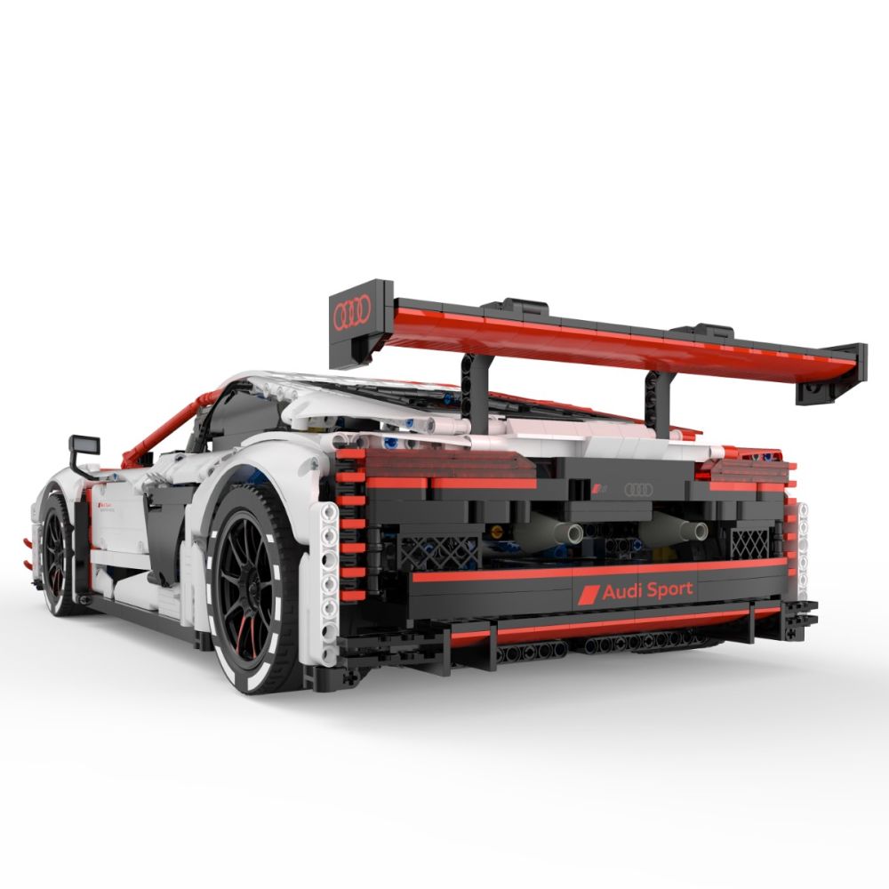 Set constructie masinuta cu telecomanda, Rastar, Audi R8 GT3, 1:8