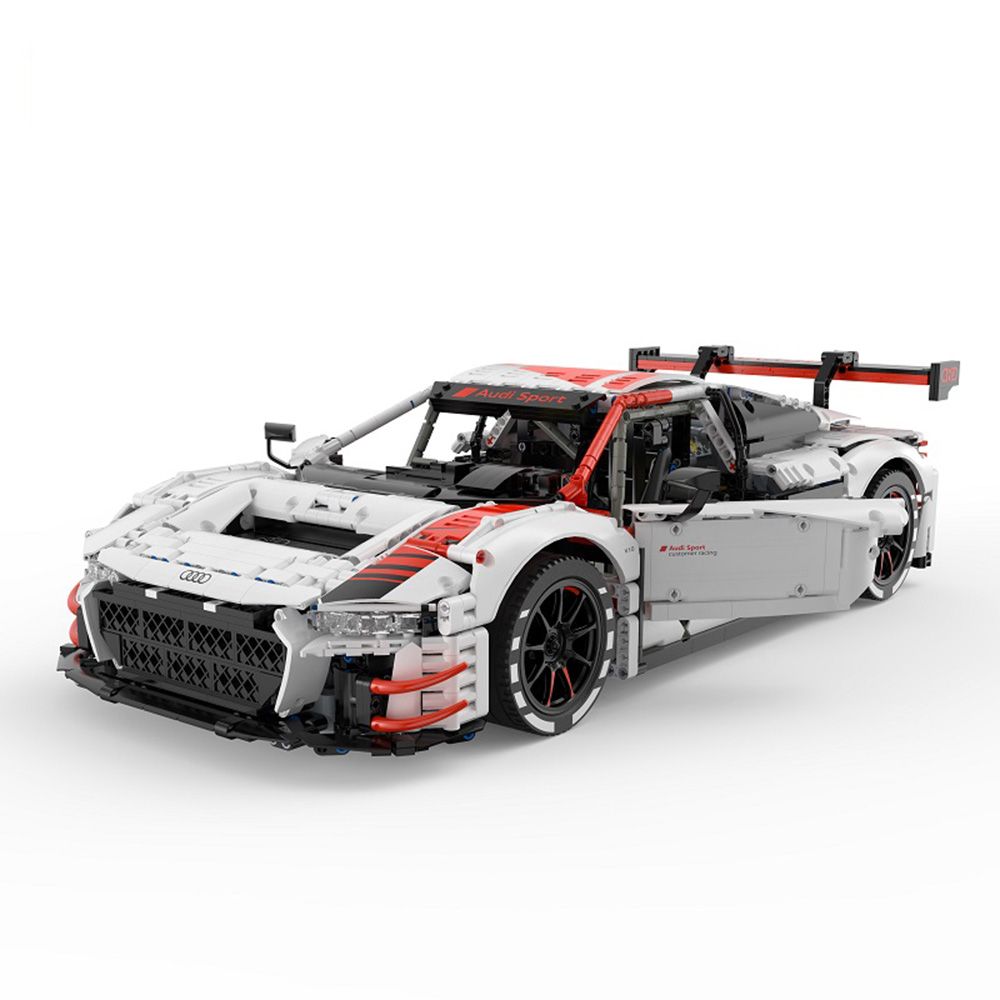 Set constructie masinuta cu telecomanda, Rastar, Audi R8 GT3, 1:8