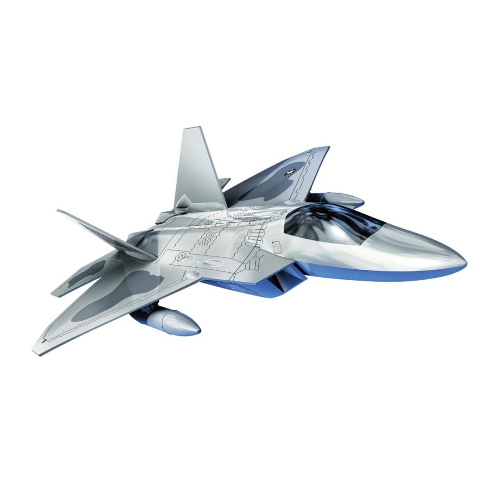 Set de constructie, Airfix Quickbuild, F22 Raptor, 24 piese