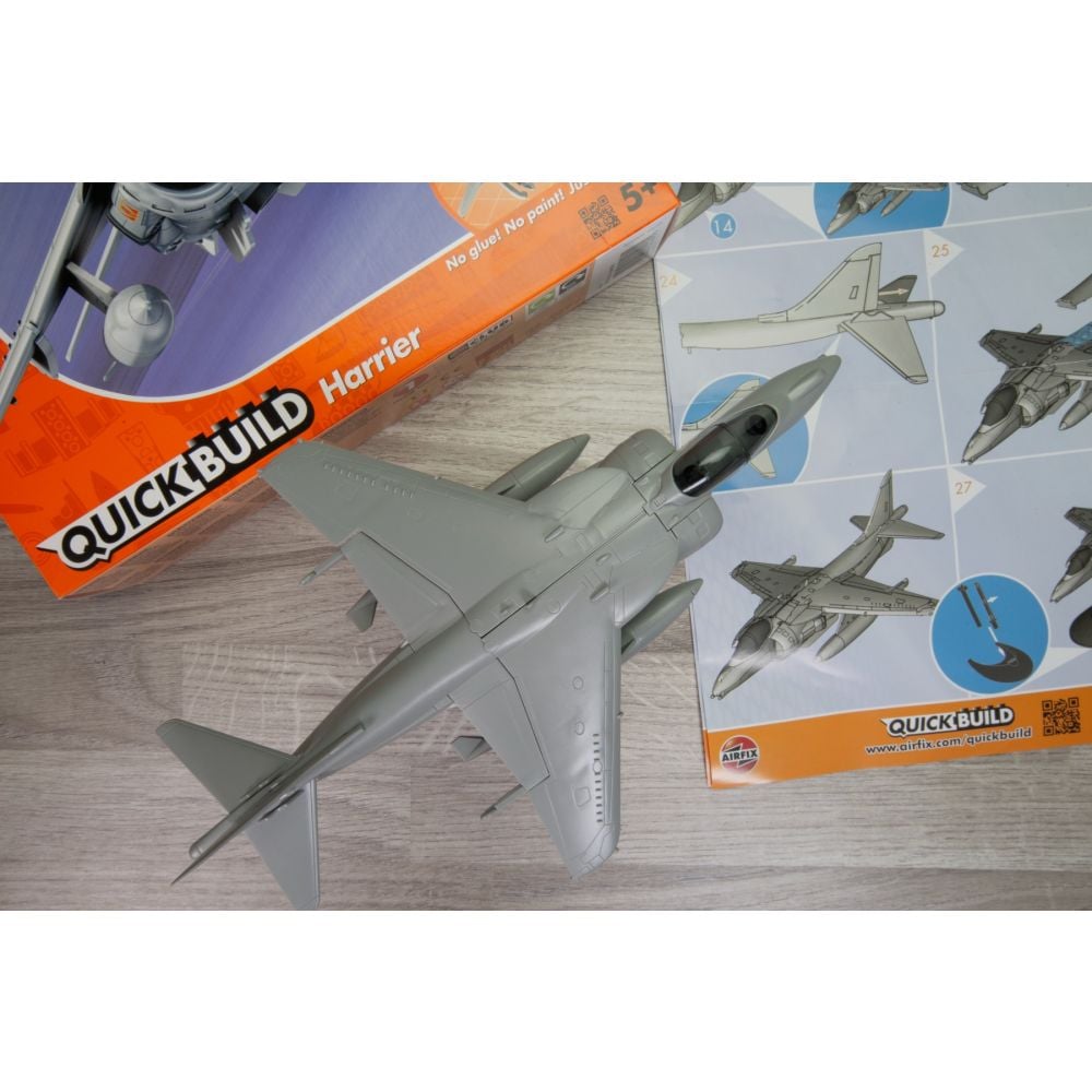 Set de constructie, Airfix Quickbuild, Harrier, 27 piese