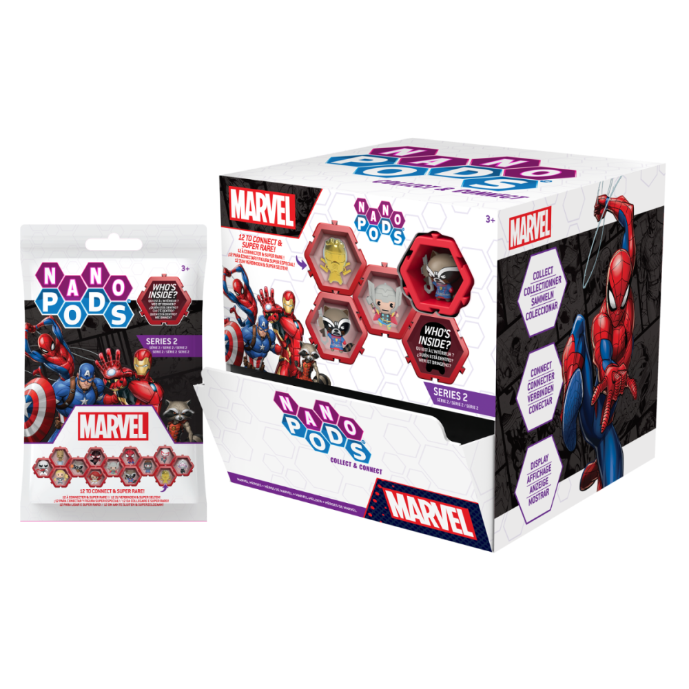 Figurina surpriza, Nano Pods, Marvel