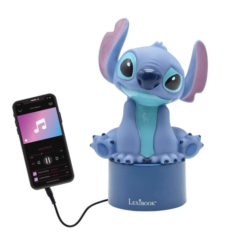Lampa de veghe cu difuzor, Lexibook, Disney Stitch