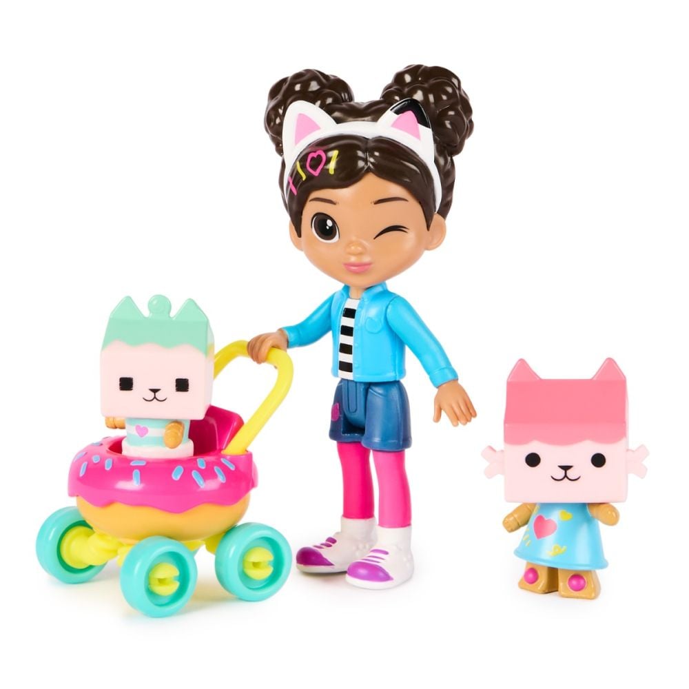 Set de joaca cu figurine, Gabbys Dollhouse, Kitty Care, 6069425